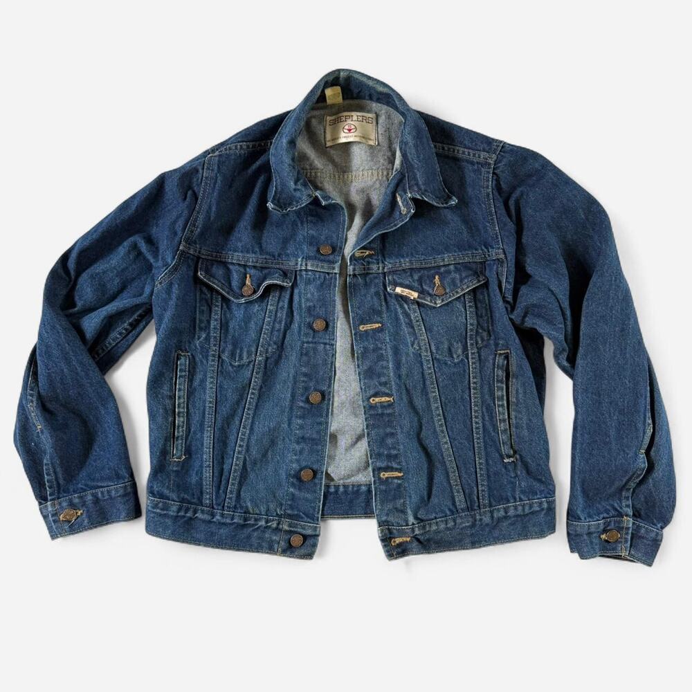 Classic Blue Denim Jacket - Unbranded